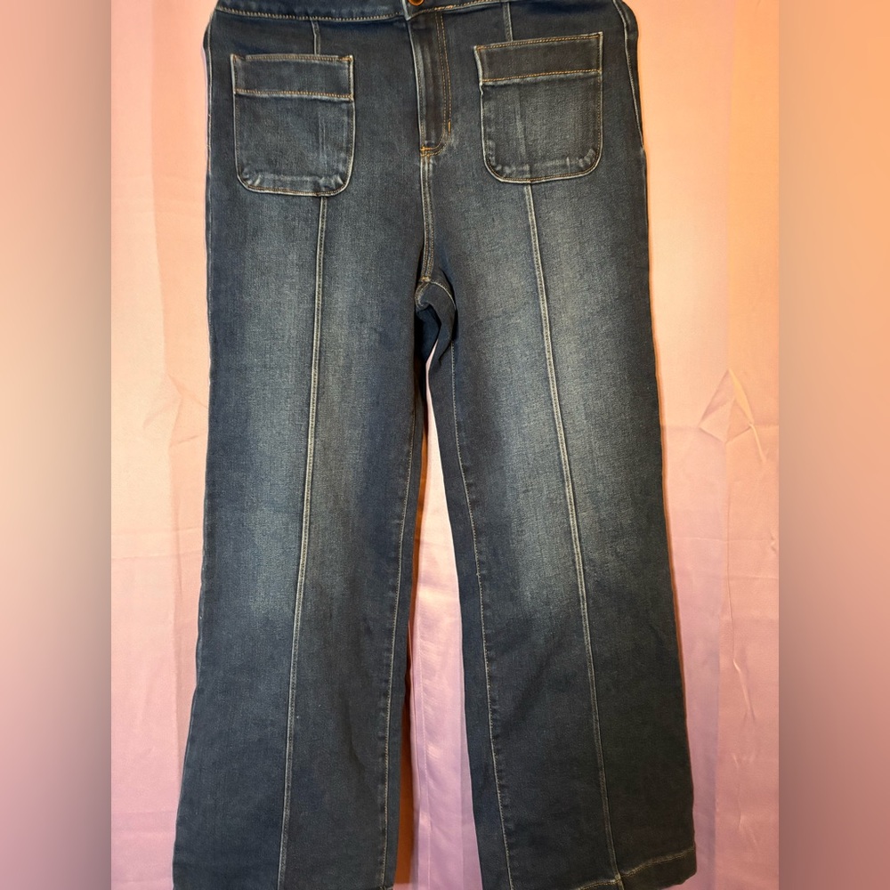 LC Lauren Conrad Dark Blue Flare Jeans